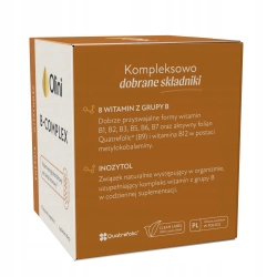 Witamina B Complex OLINI 60 kaps Kompleks witamin zmęczenie stres PMS