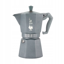 Bialetti - Exclusive - kawiarka Moka Octagonal Induction szara 6tz