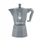 Bialetti - Exclusive - kawiarka Moka Octagonal Induction szara 6tz