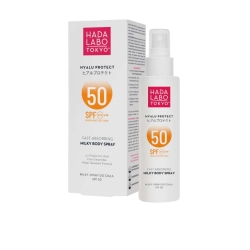 Nawilżający spray do ciała SPF 50 Hada Labo Tokyo Hyalu Protect 150 ml