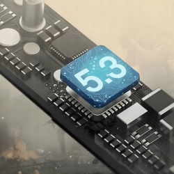 Słuchawki bezprzewodowe bluetooth dokanałowe Manta RYTMO białe MTWS008W