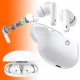 Słuchawki bezprzewodowe bluetooth dokanałowe Manta RYTMO białe MTWS008W