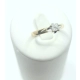 Złoty pierścionek diament 0.14 ct 585 1,62g