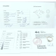 Złoty pierścionek diament 0.14 ct 585 1,62g