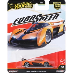 Model samochodu kolekcjonerskiego Hot Wheels Euro Speed 1:64 pomarańczowy