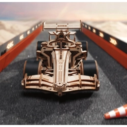 Robotime Drewniane Puzzle 3D - Samochód Wyścigowy 3D