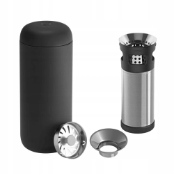 Fellow Carter Infuser Set Kubek Carter Move Mug Czarny 473 ml + Zaparzacz