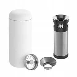 Fellow Carter Infuser Set Kubek Carter Move Mug Biały 473 ml + Zaparzacz