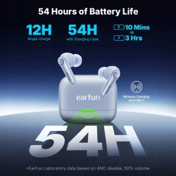 SŁUCHAWKI DOUSZNE BEZPRZEWODOWE CZARNE EARFUN AIR PRO 4+