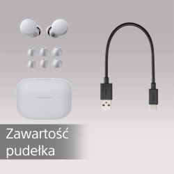 Słuchawki bezprzewodowe dokanałowe Sony LinkBuds S WF-LS900NW ORYGINAŁ