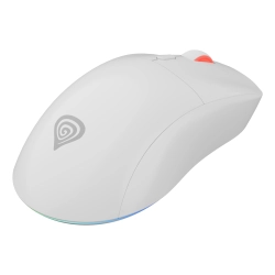 Myszka bezprzewodowa gamingowa Genesis Zircon XIII 26000 DPI biała wr1