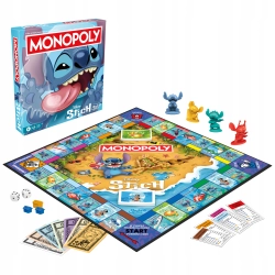 Gra planszowa Hasbro Monopoly Stitch