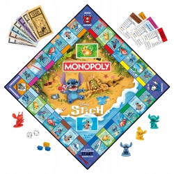 Gra planszowa Hasbro Monopoly Stitch
