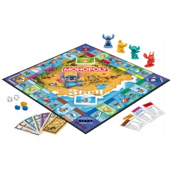 Gra planszowa Hasbro Monopoly Stitch