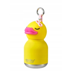 Butelka termiczna dziecięca Asobu Bestie Mini - ducky