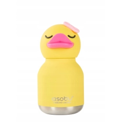 Butelka termiczna dziecięca Asobu Bestie Mini - ducky