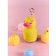 Butelka termiczna dziecięca Asobu Bestie Mini - ducky