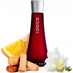 Perfumy Damskie Hugo Boss Deep Red EDP 90 ml