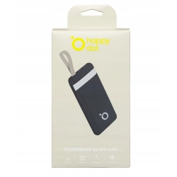 Powerbank happy dot 10000 mAh czarny