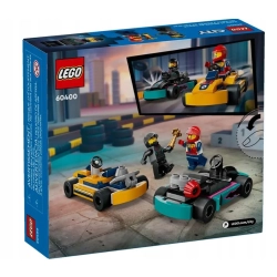 LEGO City 60400 Gokarty i kierowcy wyścigowi