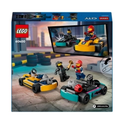 LEGO City 60400 Gokarty i kierowcy wyścigowi