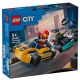 LEGO City 60400 Gokarty i kierowcy wyścigowi