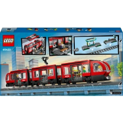 LEGO City 60423 Tramwaj miejski ze stacją UWAGA OPIS