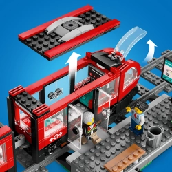 LEGO City 60423 Tramwaj miejski ze stacją UWAGA OPIS