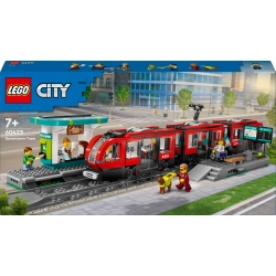 LEGO City 60423 Tramwaj miejski ze stacją UWAGA OPIS