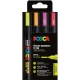 MARKERY POSCA PC-5M 4P SET NEON COLOR