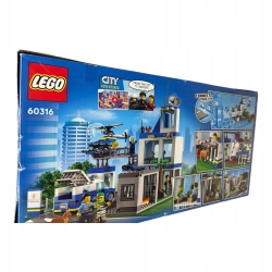 LEGO City 60316 Posterunek Policji UWAGA OPIS
