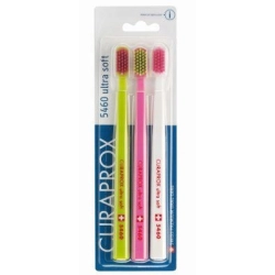 CURAPROX szczoteczka do zębów miękka CS 5460 Ultra Soft Eco Pack 3 szt