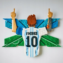 LEGO Editions 43018 Lionel Messi - Chwila zwycięstwa