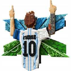 LEGO Editions 43018 Lionel Messi - Chwila zwycięstwa
