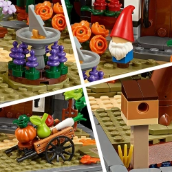Klocki LEGO Jesienny ogród z chatką 11372 1102 elementy UWAGA OPIS