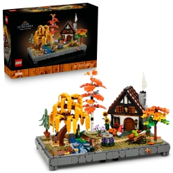 Klocki LEGO Jesienny ogród z chatką 11372 1102 elementy UWAGA OPIS