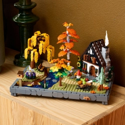 Klocki LEGO Jesienny ogród z chatką 11372 1102 elementy UWAGA OPIS