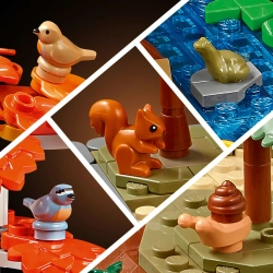 Klocki LEGO Jesienny ogród z chatką 11372 1102 elementy UWAGA OPIS