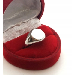 Srebrny sygnet W.KRUK diamenciki Kinga Rusin kol. Vis Pr.925 W:6,66gr R.15