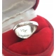 Srebrny sygnet W.KRUK diamenciki Kinga Rusin kol. Vis Pr.925 W:6,66gr R.15
