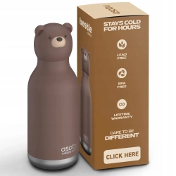 Butelka termiczna Niedźwiedź 460 ml Bestie Asobu