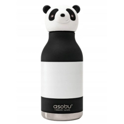 Butelka termiczna dziecięca Asobu Bestie Bottle 0,46 l - panda