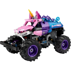 LEGO Technic 42220 Monster Jam Sparkle Smash z napędem typu pull-back