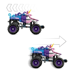 LEGO Technic 42220 Monster Jam Sparkle Smash z napędem typu pull-back