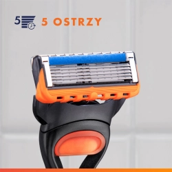 Gillette Fusion5 Maszynka do golenia dla mężczyzn 11 wkładów zapasowych