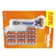 Gillette Fusion5 Maszynka do golenia dla mężczyzn 11 wkładów zapasowych