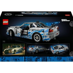 LEGO Technic 42210 2 Szybcy i wściekli Samochód Nissan Skyline GT-R (R34)