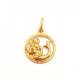 Złota zawieszka znak zodiaku Wodnik PR.585 W:0,99gr InterSKLEP