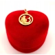 Złota zawieszka znak zodiaku Wodnik PR.585 W:0,99gr InterSKLEP