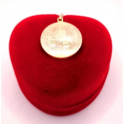 Złota zawieszka znak zodiaku Bliźnięta PR.583 W:4,66gr InterSKLEP